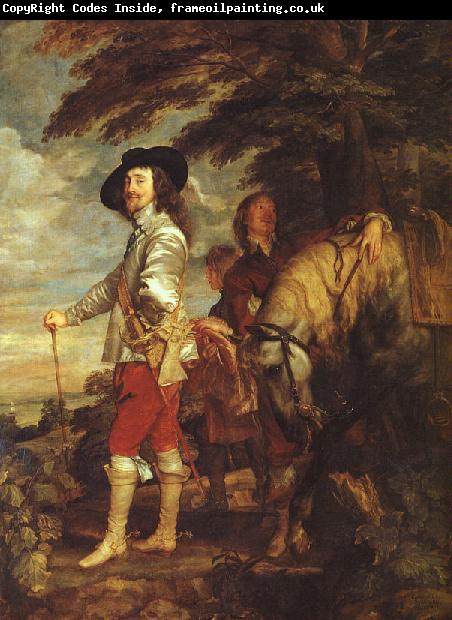 DYCK, Sir Anthony Van Charles I: King of England at the Hunt drh